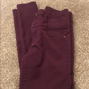 Charlotte Russe mahogany jegging